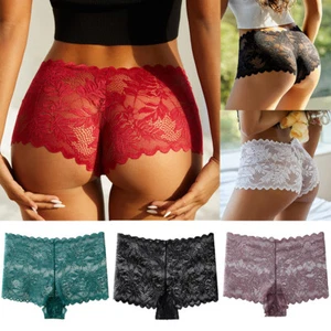 1Pack Women Lace French Knickers Seamless Underwear Panties Briefs Shorts ⭐ - Foto 1 di 31
