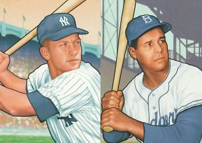 Scott UX 454-457, Set of 4 Baseball Sluggers Postcards, Mint - Image 1 of 2