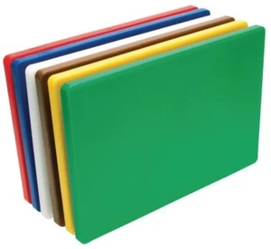 Tablas de cortar comerciales higiplas extra gruesas codificadas por colores 450 x 300 x 20 mm - Imagen 1 de 17