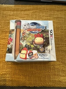 Scribblenauts Unlimited Special Edition Pencil Stylus Case Sealed Nintendo 3DS - Picture 1 of 5