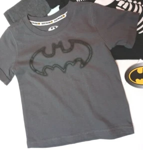 BATMAN TEE SHIRT 2 Toddler DC WB Childrens Apparel Network Cotton Blend - Picture 1 of 2