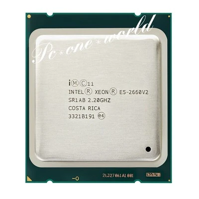 Intel Xeon E5-2660 V2 2.2 GHz 10-Core SR1AB 20T 25M LGA2011 95W Processor CPU - Image 1 of 4