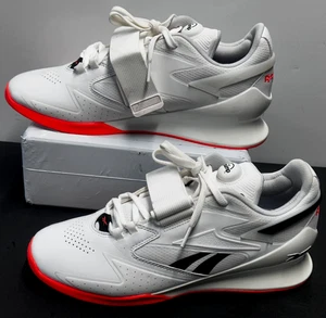 Reebok Legacy Lifter III Pump Gewichtheberschuhe Herren Gr: 11 weiß - gebraucht - Bild 1 von 18