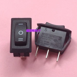 2 Stück RLEIL Taster Wippschalter RL1-5 3Pins 3 Positionen 16A 250VAC T125/55 - Bild 1 von 3