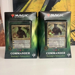 2X (MTG) Magic the Gathering - Commander 2018 - Nature's Vengeance Deck - Sealed - Picture 1 of 2