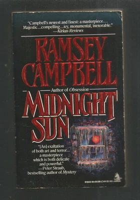 MIDNIGHT SUN  - RAMSEY CAMPBELL  (PB) TOR HORROR- TOR   JAN. 1992 Foto 1 de 4