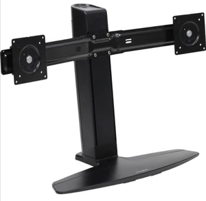 Ergotron Neo-Flex Monitor Lift Stand - Black - Part No. 33-396-085 - Picture 1 of 7