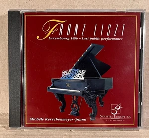CD Franz Liszt Luxembourg 1886 Michele Kerschenmeyer Piano Luxemburg 1996 - Bild 1 von 3