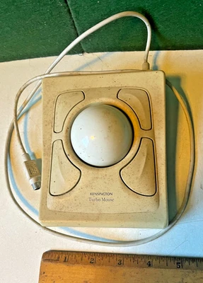 Kensington Turbo Mouse Trackball for Macintosh, Model 64210 - Image 1 of 4