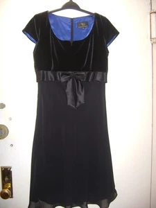SANDRA DARRIN  PARTY /  COCKTAIL  DRESS  Black  S sz - Picture 1 of 11