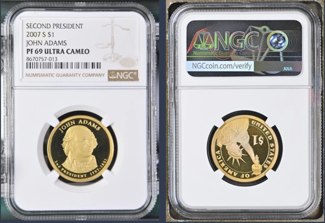 Uncirculated 2007 Presidential Dollar Coins (2007-Now) for sale | eBay