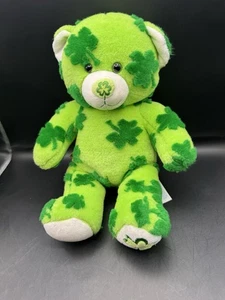 Build A Bear BAB St Patricks Day Irish Shamrock Clover Plush Stuffed Animal 2009 - Picture 1 of 8