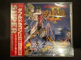 PCE Works DOUBLE DRAGON II for TurboGrafx/ PC Engine CD/ Analogue Duo/ Polymega