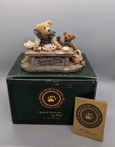 Boyds Bär Figur "Justina & M. Harrison Sweetie Pie" #2015 Backen Küche Kind - Bild 1 von 9