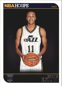 2014-15 Hoops Red Backs Utah Jazz Basketball Card #265 Dante Exum