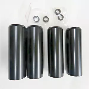 DOS pares de clavijas para bicicleta BMX 14 mm o 3/8 pulgadas negras 4,25 x 1 3/8 pulgadas - Imagen 1 de 4