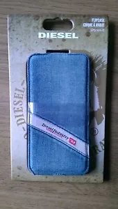 Diesel Schere Flip Case für iPhone 6/6S (in Denim Indigo) - Bild 1 von 2