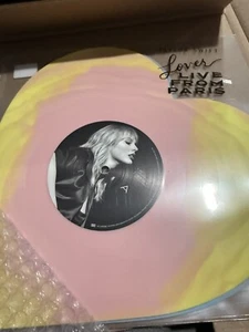 Taylor Swift Lover (Live From Paris) Heart Shaped Vinyl - IN HAND - Picture 1 of 2