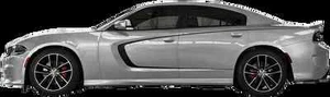 Calcomanía gráfica de vinilo lateral interior vieira acento rayas Dodge Charger 2015 y superiores - Imagen 1 de 1