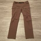 EUC First Lite Trace Pants. Mens 34x32 Dry Earth Hunting Outdoor Guide Hiking