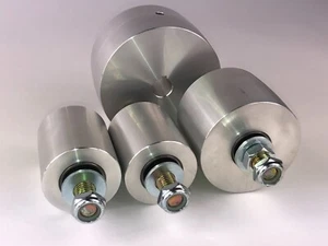 BELT GRINDER 2X72 WHEEL SET WITH BOLT AXLES - Picture 1 of 3