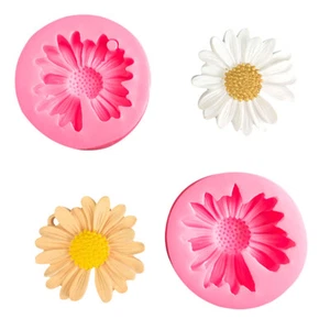 Daisy Scented Candle Silicone Mold Sunflower Aromatherapy Soap Mold Baking M _in - Picture 1 of 9