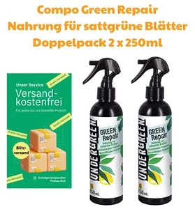 Compo Green Repair Doppelpack Blattpflegespray Pflanzenpflege Blattgrün Nahrung - Bild 1 von 2