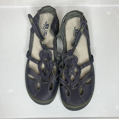 Женские туфли на плоской подошве JBU By Jambu Sydney синие пена с эффектом памяти стиль Mary Jane размер 9 M - Изображение 1 из 4