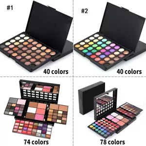 Paleta de sombras de ojos Color Glitter | Mate, Brillo | Kit de maquillaje duradero impermeable - Imagen 1 de 13
