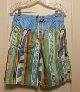 Gap Kids Boardshort (10"), Swim, Polyester Multicolor Size XXL (14-16) Pre-owned - Picture 1 of 11