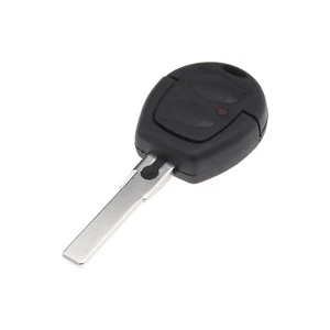 2-Button Key Fob Housing Casing Shell with Blade Key for VW Lupo Fox Sharan - Picture 1 of 9