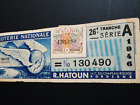 Série.A, 1946":Loterie "BORDEAUX, R.HATOUN " n°130,490".24èmeTr. 1946.