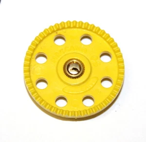 Meccano Parte 28 Contrate Gear 50 Dientes Plástico Original - Imagen 1 de 1