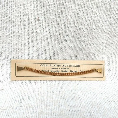 Pulsera Ventaja Chapada en Oro RK Abdul Khaliq De Colección Paquete Sin Usar Alemania CB535 Foto 1 de 4