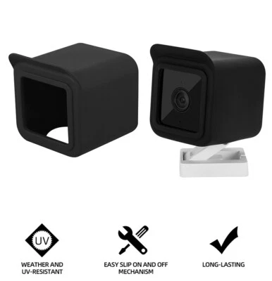 2 Piezas Funda Protectora de Silicona para Cámara Wyze Cam V3 Accesorios Exterior Foto 1 de 4