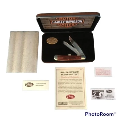 Juego de regalo Case XX 2017 Harley Davidson Trapper EE. UU. Foto 1 de 4