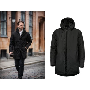 Nimbus Men's Mapleton Urban Tech Parka NB77M - Plain Hooded Long Jacket/Coat - Picture 1 of 10