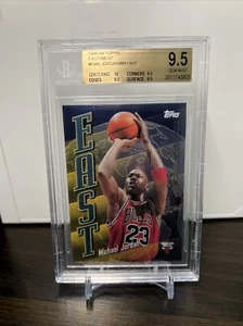 1998-99 Topps - East/West #EW5 Michael Jordan / Kobe Bryant BGS 9.5 TRUE GEM - Picture 1 of 2