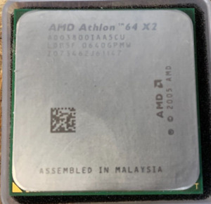 AMD Athlon 64 X2 3800+ ADO3800IAA5CU 2GHz 2 x 512KB Socket AM2 65W Processor