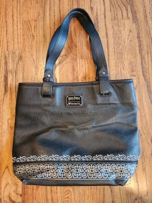 Bolso de Hombro LOUNGEFLY x HARRY POTTER Símbolo de las Reliquias de la Muerte Cuero Negro Foto 1 de 4