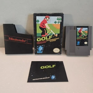 Golf CIB (Nintendo Entertainment System, 1985, NES) Box, Anleitung, Hülle - Bild 1 von 11