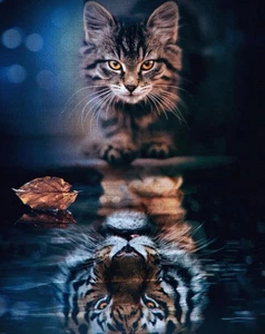 Rompecabezas cristianos para adultos 1000 piezas rompecabezas para gatos - Imagen 1 de 2
