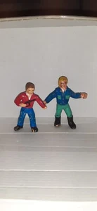 ULTRA RARE MIKE DONOVAN and KYLE PVC FIGURES. V THE VISITORS. SPANISH BOOTLEG - Picture 1 of 9