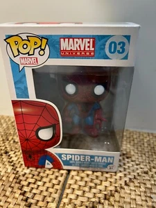Funko Pop! Marvel 03 Spider-Man Spiderman Vinyl Bobble Head - Bild 1 von 8