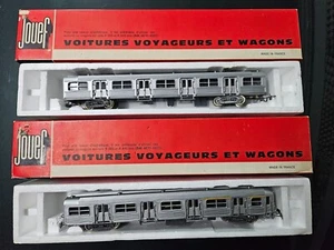 DOS VAGONES DE TREN JOUEF HO 5498 EN SUS CAJAS - Imagen 1 de 3