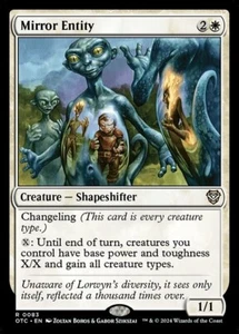 *MtG: 4x MIRROR ENTITY - Commander: Outlaws of Thunder Junction Rare* - Bild 1 von 1