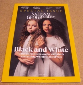 National Geographic Magazine April 2018 Race Genetics Intermarriage US & Them - Picture 1 of 2