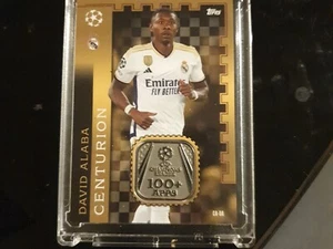 Carta Topps Match Attax 2023/24 David Alaba Centurion reliquia Memento Real Madrid - Foto 1 di 1