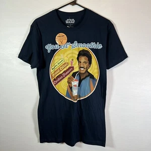 Neu Herren Star Wars Lando Calrissian You Ol’ Smoothie T-Shirt blau Small - Bild 1 von 4