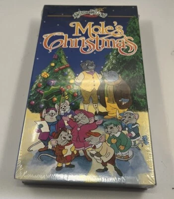 The Moles Christmas (VHS, 1996) Wind in the Willows Collection Sealed New - Image 1 of 4